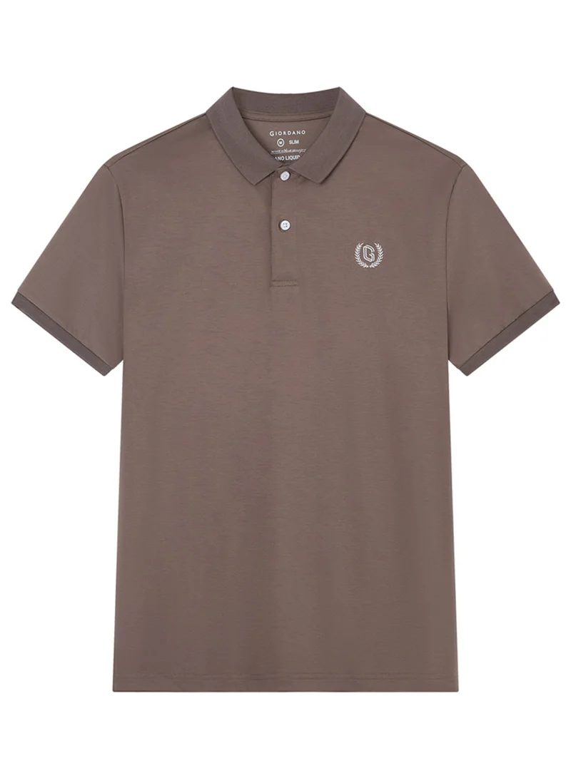 Men’s Slim Fit Liquid Touch Cotton Interlock Polo